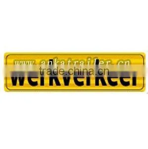 Safety Signboard,reflective Sticker Material,yellow Reflective Tape thumbnail-2