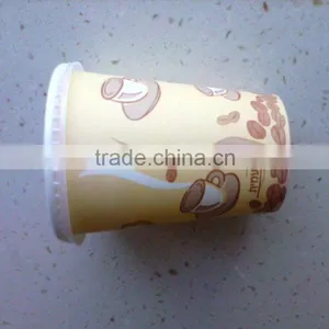 Food Grade Single Wall 9 oz Paper Cup With Lid thumbnail-5