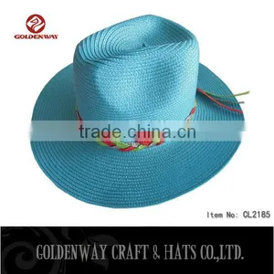 Fashion Design Cheap Blue Cowboy Hat thumbnail-1