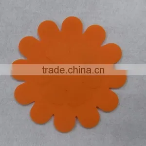 2016 Lovely Cute Sweet Custom Cup Mat Silicone Coaster Insulation Mat Coffee Tea Cup Mat thumbnail-1