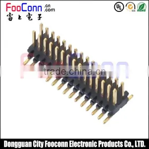 Dongguan Factory Custom 2-50 Pin Dual Row 1.27*2.54mm Pitch Pin Header thumbnail-1