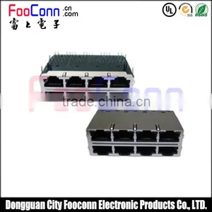 Dongguan Manufacturers Supply Rj45 Connector With Led Light for Pcb thumbnail-3