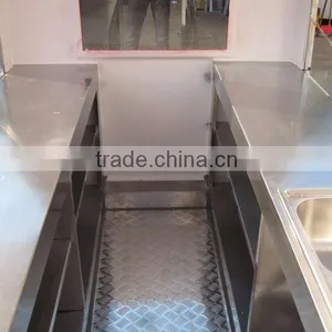 JX-FR220E New Model Manufactur Potato Kiosk French Fries Booth Fast Food Kiosk for Sale/mobile Food Carts thumbnail-4