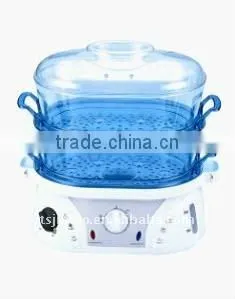 Mechanical Timer Control Keep Warm Food Steamer thumbnail-1
