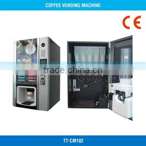 Manufacturer of Hot Cold Coffee Tea Vending Machine for 2017, CE, 1600W, 150W, 10 Drinks, Hot and Cold, TT-CM102 thumbnail-1