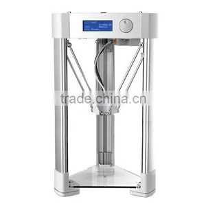Assembled 100*100*200mm Build Size Start-up Delta 3D Printer Machine Entry Level 3D Printer China for Eductional School thumbnail-1