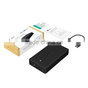 AUKEY Power Bank 30000mAh Portable Charger With Quick Charge 3.0 & USB C Port for Apple MacBook, IPhone, IPad, Samsung and More thumbnail-6