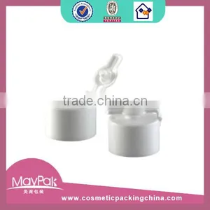 White 24/410 Plasitc Bottle Flip Top Caps thumbnail-1