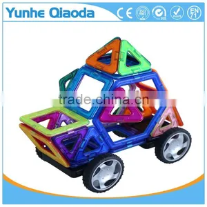 Creative Kids DIY Toy Educational Magnetic Bulding Solid Plastic Block thumbnail-6