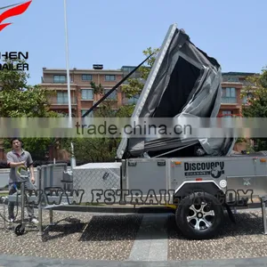 New Hard Floor Camper Trailer With Tent for Sale thumbnail-4