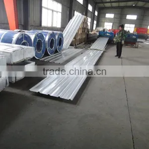 20 Gauge Zinc/aluzinc Coated Corrugated Steel Sheet Price thumbnail-1