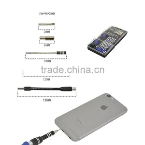 54 in 1 Multipurpose Screwdriver Set Interchangeable Magnetic Precision Repair Tool for Cellphone PC Laptops thumbnail-1