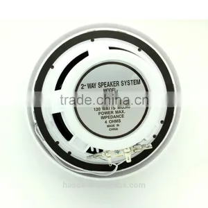 MARINE 6 and Half Inches COAXIAL SPEAKER for SPA RV Motorcycle Snowmobile Excavator Bathroom thumbnail-3