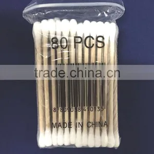Good Selling Wood Stick Cotton Buds , Swabs, Tips thumbnail-1