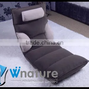 Fashion Creative Suede Leisure Sofa, High Seat Leisure Sofa Chair, Leisure Modern Floor Sofa Seating thumbnail-1