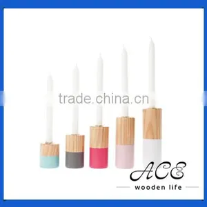 High Quality Wooden Candle Holder Bougie Stand thumbnail-1
