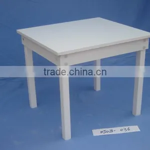 Child Small Table Solid Wood Round Table thumbnail-4