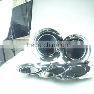 Round Plate Stainless Steel Soup Plate With Multi Size thumbnail-6