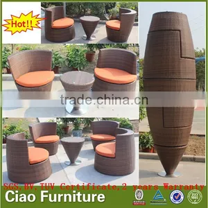 Leisure Garden Rattan Outdoor Furniture Philippines Coffee Set thumbnail-1