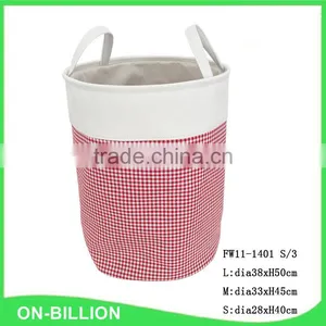 Household Necessary Fabric Foldable Cloth Storage Basket thumbnail-2