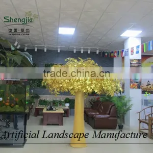 Golden Color Artificial Banyan Tree for Sale thumbnail-2