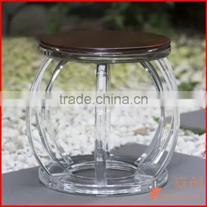 Acrylic Wooden Chair_antique Style Chair thumbnail-2