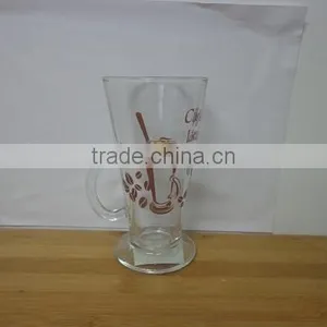 Glass Mug Coffee With Decal thumbnail-1