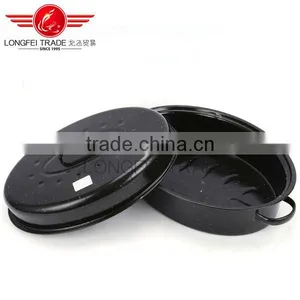 Longfei 2016 Hot Selling Roaster Pot, Ceramic / Enamel Turkey Pot,Oval Roaster Pot thumbnail-1