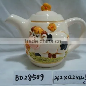 Ceramic Cow Tea Pot 28509 thumbnail-1