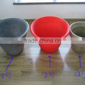 Colorful Rotomolded PE Flower Pots thumbnail-2