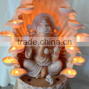 Ganesh Water Fountain With Led Light thumbnail-1