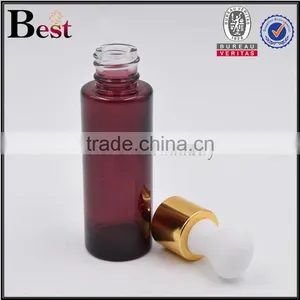 30ml Frosted Glass Whip Cream Bottles With Lotion Pump and Clear Cap thumbnail-4