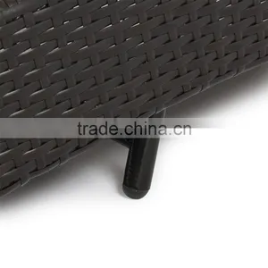 Patio Garden Rattan Adjustable Pool Chaise Lounge Chair thumbnail-5