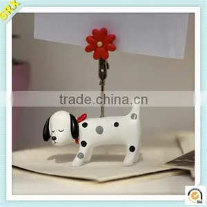 Novelty Pretty Dog Shape Memo Clip Custom Made Plastic Memo Clip thumbnail-1
