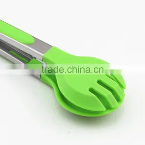 Essential Kitchen Tool Utility Salad Tong With Locking Clip thumbnail-4
