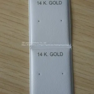 Wholesale/Customize Jewelry Display Card for Earrings Necklace, Earring Card thumbnail-3