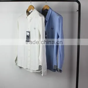 2015 Top Quality Custom Men Shirt 100% Men Cotton Shirts Men's Oxford Shirt thumbnail-1