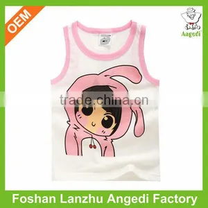 Top Quality Wholesale Kids Cotton Vest for Baby thumbnail-1