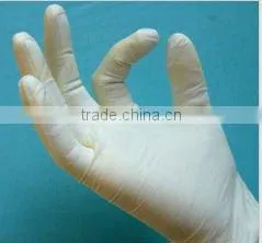 100% High Standard Natural Competitive Disposable Latex Gloves thumbnail-1