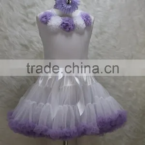 New Design Tutu Pettiskirt Set for Girls, Small Fresh Summer Wear Girl's Super Fluffy Pettiskirt Set thumbnail-6
