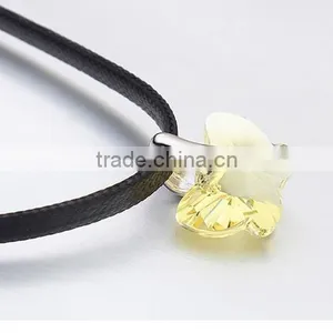 Sparkling Crystal Fishing Wire Necklace Simple Wire Necklace With cz Crystal Sotne High End Crystal Necklace Elegent Jewelry thumbnail-6