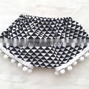 Wholesale Baby Girl Floral Bloomer Pom Pom Diaper Cover Yiwu China Supply thumbnail-3