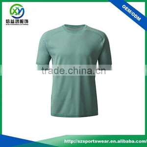 OEM Custom Men's Nature Soft and Comfortable Organic Cotton t Shirt With Your Brand Logo Design thumbnail-1