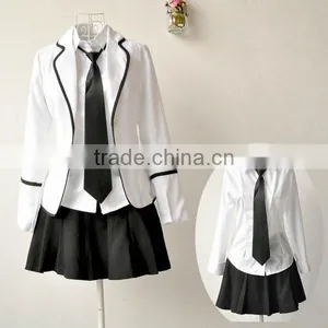 2017 Wholesale School Uniforms Design Pictures Primary School Girls Uniform thumbnail-4