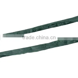 Raffia Paper Jewelry Ribbon Cord Dark Green 0.2mm, 4.0mm-8.0mm, 2 Rolls (Approx 20 M/Roll) thumbnail-3