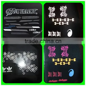 High Light Glow in the Dark Washable Reflective Clothes Tag Brand thumbnail-1
