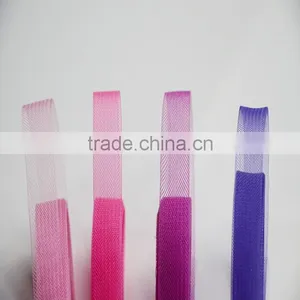 3" Soft Colored Crinoline Horsehair Braid For Wedding Dress thumbnail-2