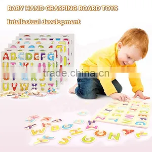 2017 Toys Puzzle Wooden Toy Letters Puzzle Wooden Alphabet Learning Toy thumbnail-4