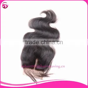 Cheap Goods From China Brazilian Lace Hair Closure Free Parting Lace Closure 3 Way Part Closure 100 Human Hair thumbnail-1