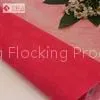 Soft Luxury Red Flocked Velvet Fabrics For Jewellry Boxes / Watch Box Insert thumbnail-1
